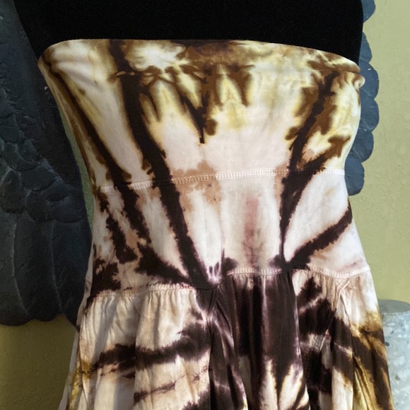 Solitaire Tie Dye Flowy Dress/Skirt - Picture 3 of 8